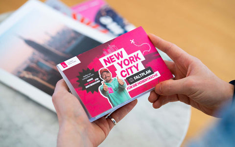 New York City Faltplan für die Hosentasche