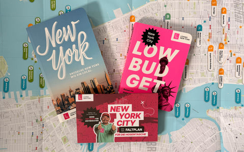 BEIDE New York Reiseführer von 2026 + Faltplan