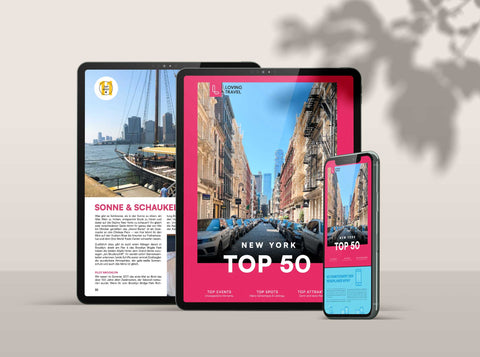 Die TOP 50 Attraktionen, Insider-Spots und Events in NYC - interaktives e-Magazin